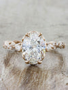 caption:Shown with 1.93ct oval diamond in 14k rose gold
